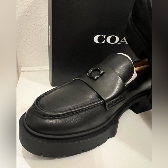 🦋Coach Black Leah Loafers 👞 - Picture 9 of 11
